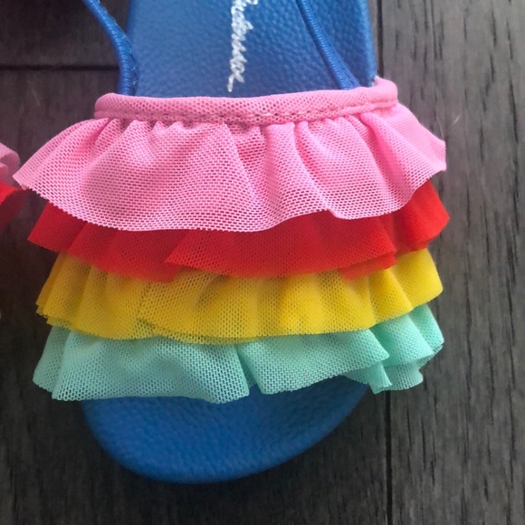 Hanna Andersson infant’s Rainbow Slides - Picture 4 of 7